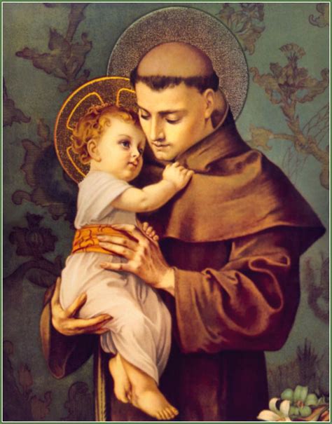 St Anthony Of Padua Saint Anthony Of Padua Padua Catholic Saints