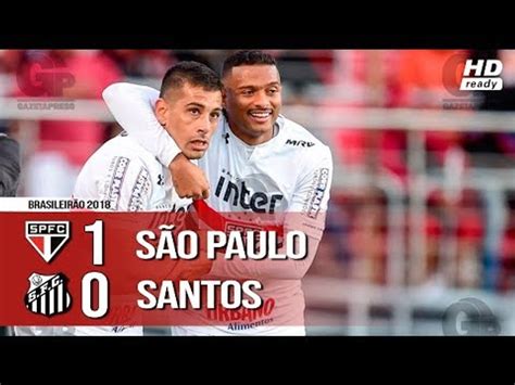 São Paulo 1 x 0 Santos Melhores Momentos COMPLETO HD Brasileirão 20