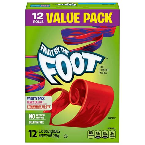 Betty Crocker Fruit By The Foot Variety Fruit Flavored Snacks Value Pack Shop Fruit Snacks At