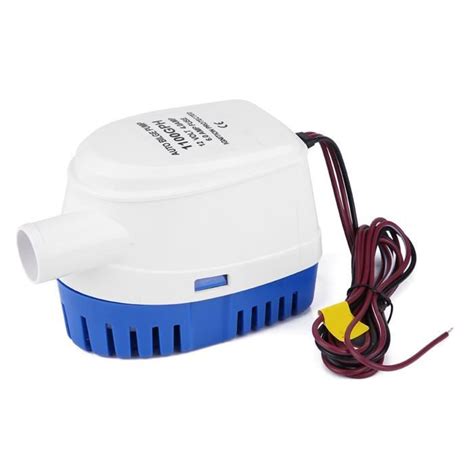 1100GPH Pompe immergée de cale automatique pour bateau 12V marine