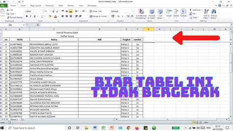 Cara Membuat Tabel Penilaian Di Excel Ilmu Riset Hot Sex Picture