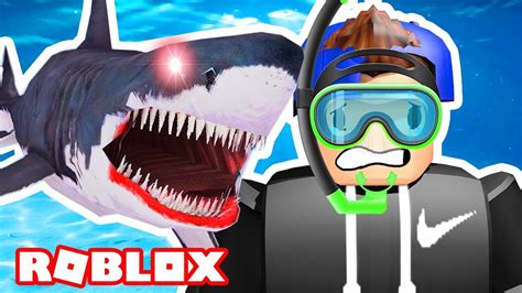 Getting Attacked By A Shark In Roblox Roblox Shark Bite Youtube