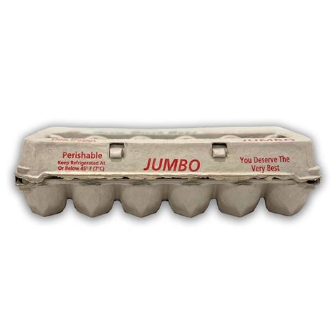 Paper Jumbo Egg Carton | Printed – EggCartons.Com