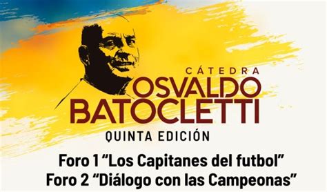 Invita FOD a 5a edición de Cátedra Osvaldo Batocletti