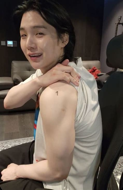 He Said Here It Is Yoongi Tattoo Tattoo Tatuaje Del