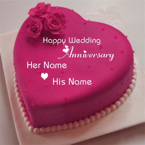 Happy Wedding Anniversary Cake With Photo | The Cake Boutique