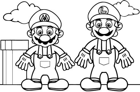 Top17 Coloriage Mario Bros A Imprimer Aperçu Voyager En Solo