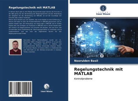 Regelungstechnik Mit Matlab Von Noorulden Basil Fachbuch B Cher De