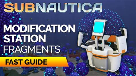 Modification Station Fragments Location 2024 Subnautica Youtube