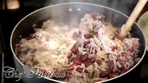 Rice And Peas Recipe Recipes By Chef Ricardo Youtube