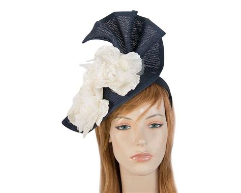 White Black Melbourne Cup Races Fascinator By Fillies Collection