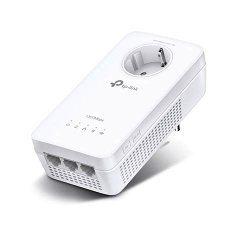 TP LINK TL WPA8631P AV1300 3 Port Passthrough Gigabit Powerline Z