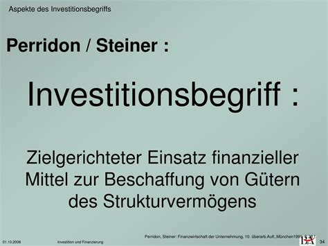 Ppt Investition Und Finanzierung Powerpoint Presentation Free