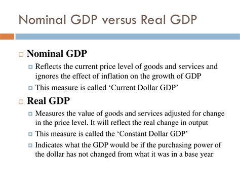 Ppt Measuring Domestic Output And National Income Powerpoint