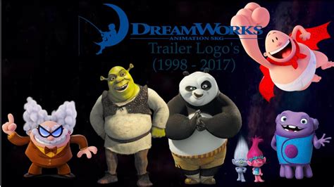 Dreamworks Cgi Logos 1998 2017 Youtube