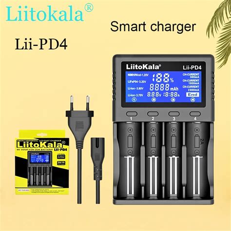 Liitokala Lii Lii S Lii Pd Lii Lii Pd Battery Charger