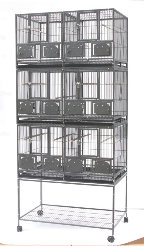 Triple Stackers Breeding Bird Cage In Parrot Cage Aviary Cm