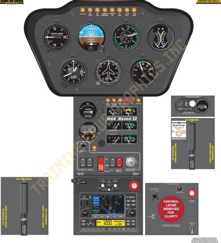 Robinson R44 Raven II Cockpit Poster | AFE