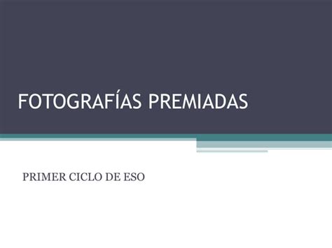 I Concurso de Fotografia Matemática PPT