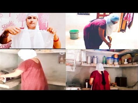 Full Tight Face Cover With Dupatta House Cleaning Video Requested