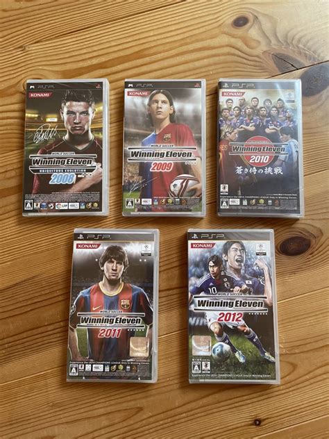 Psp ワールドサッカーウイニングイレブン ソフト 2008 2012 5点セットスポーツ｜売買されたオークション情報、yahooの商品