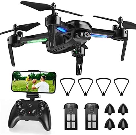 Amazon Ferietelf Dron T Para Adultos P Hd Rc Dron Fpv