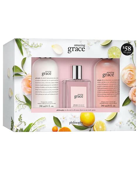 Philosophy 3 Pc Amazing Grace Eau De Toilette T Set Macys