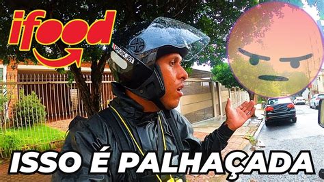 ISSO É PALHAÇADA IFOOD ENTREGADOR vlog o curioso maneiras Vlogs