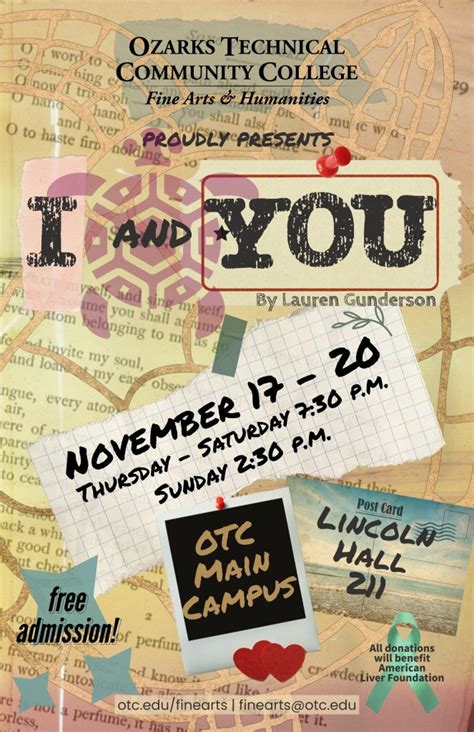 Otc Fine Arts Presents Lauren Gunderson Play I And You