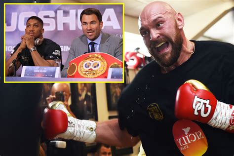 Anthony Joshua vs Tyson Fury: Eddie Hearn 'truly believes' AJ will ...