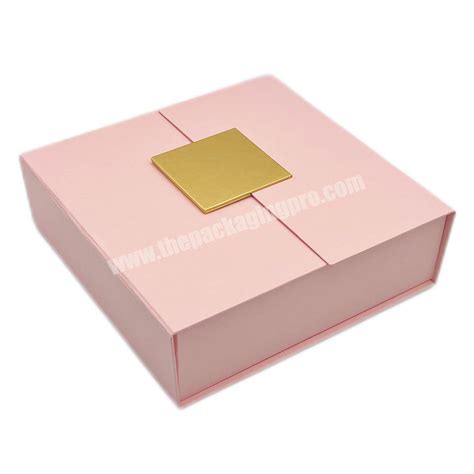 Custom Logo Premium Luxury Black Pink Cardboard Paper T Wig Hair Extension Magnetic Packaging Box