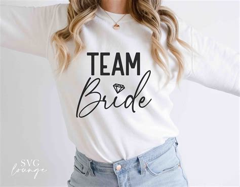 Team Bride Svg Bride Tribe Svg Bridesmaid Svg Future Mrs Svg