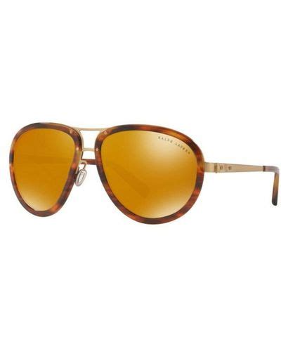 Metallic Ralph Lauren Sunglasses For Men Lyst