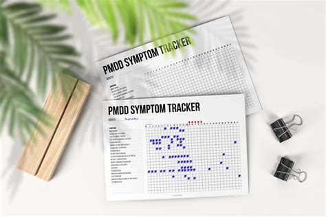 Pmdd Symptom Tracker Printable Tracker A4 A5 Us Letter Unlimited Use Binder Insert Pdf Download