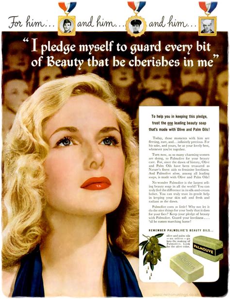 Palmolive ~ Soap Adverts 1941 1942 Retro Musings