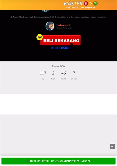 06 Contoh Sop Keuangan Dan Accounting Master Sop Pdf