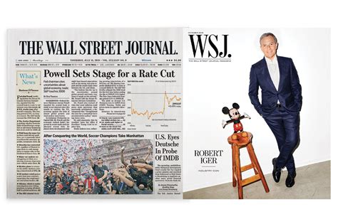 Wall Street Journal Front Page