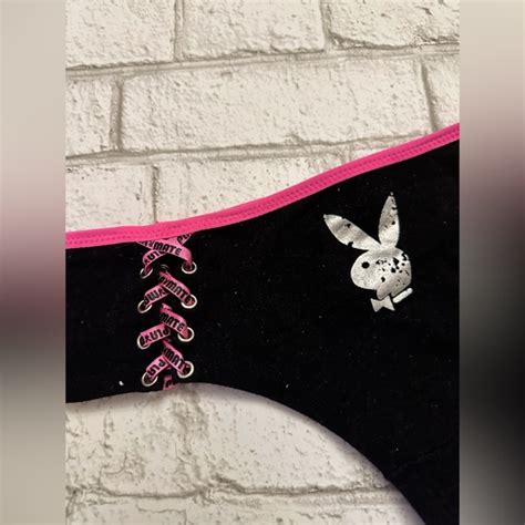 PLAYBOY Intimates Sleepwear Vintage Y2k Playboy Bunny Logo Print