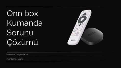 Onnbox Kumanda Sorunu Z M Youtube