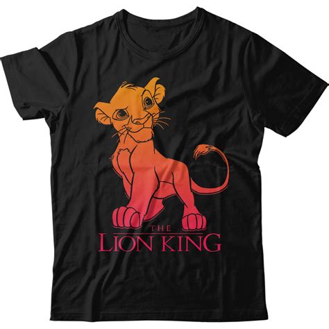 Remeras Impresas Del Rey Leon