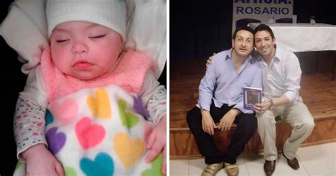 Bebé HIV é adoptada por casal gay após ser rejeitada por 10 famílias