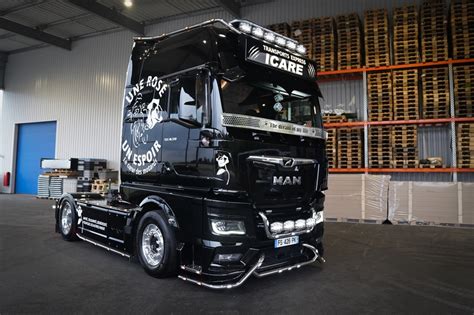 H Camions Le Man New Tgx Des Transports Express Icare Franceroutes