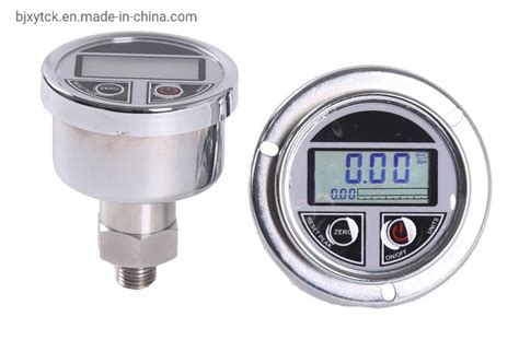 Display LCD High Precision Digital Pressure Gauge China High Accuracy