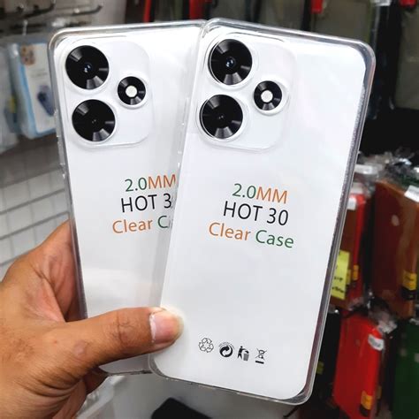 Jual Softcase Silicone Clear Infinix Hot Anticrack Case Fuze Mm