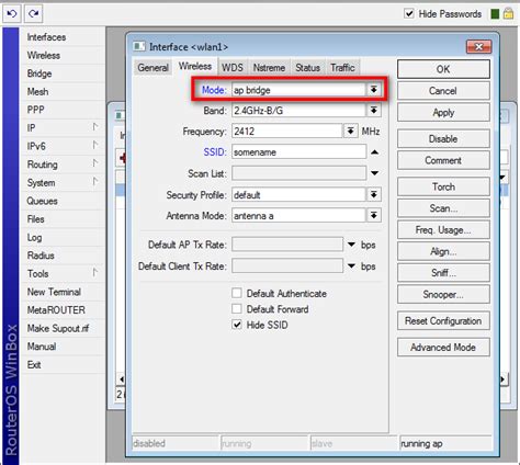 Cara Setting Wifi Access Point Di Routerboard Mikrotik