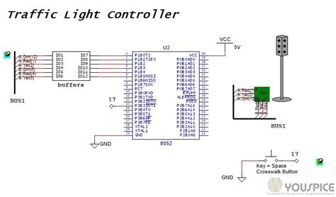 Traffic Light Controller Schematic Diagram Circuit Diagram