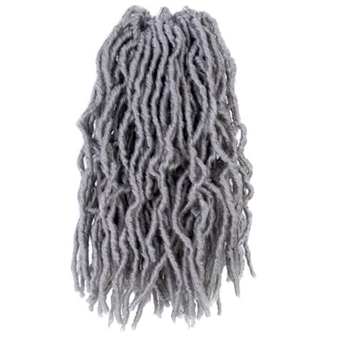 Amazon Niseyo Grey Faux Locs Crochet Hair Inch Soft Locs