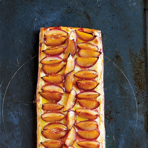 James Martin S Roasted Plum Tart Recipe James Martin Recipes Plum