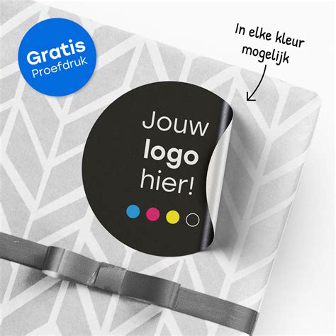 Stickers Met Eigen Logo Bedrukken Kortingstickernl