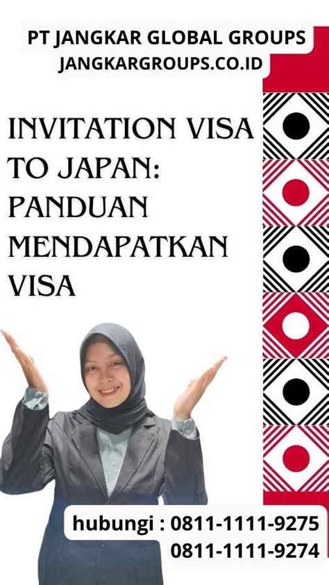 Invitation Visa To Japan Panduan Mendapatkan Visa Jangkar Global Groups